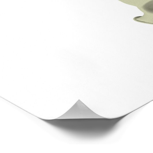 Conceptual Image of Human Backbone 7 Poster (Ecke)