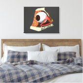 Conceptual Image of Human Eye Anatomy 1 Leinwanddruck (Insitu (Schlafzimmer))