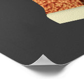 Conceptual Image of Human Eye Anatomy 1 Poster (Ecke)