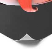 Conceptual Image of Human Eye Anatomy 7 Poster (Ecke)