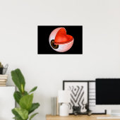 Conceptual Image of Human Eye Anatomy 8 Poster (Heimbüro)