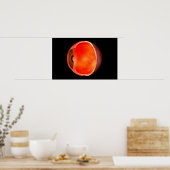 Conceptual Image of human Eye Cross Abschnitt 2 Poster (Küche)