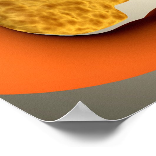 Conceptual Image of Human Pankreas and Stomach Poster (Ecke)