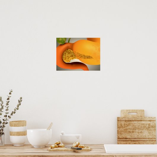 Conceptual Image of Human Pankreas and Stomach Poster (Küche)