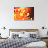 Conceptual Image of Influenza Causing Grippe 1 Leinwanddruck (Insitu (Schlafzimmer))