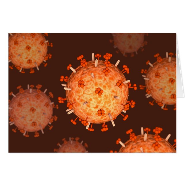 Conceptual Image of Influenza Causing Grippe 2 (Vorderseite (Horizontal))