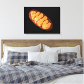 Conceptual Image of Mitochondria 1 Leinwanddruck (Insitu (Schlafzimmer))