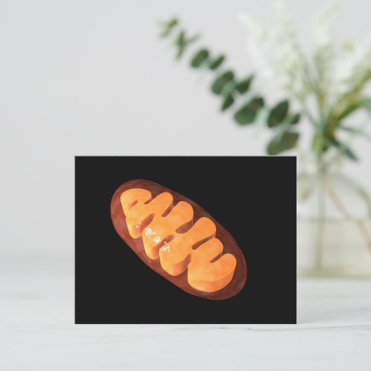 Conceptual Image of Mitochondria 1 Postkarte (Stehend Vorderseite)