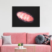 Conceptual Image of Mitochondria 2 Leinwanddruck (Insitu (Wohnzimmer))
