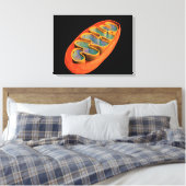 Conceptual Image of Mitochondria 3 Leinwanddruck (Insitu (Schlafzimmer))