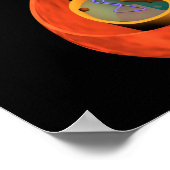 Conceptual Image of Mitochondria 3 Poster (Ecke)