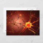 Conceptual Image Of Neuron 1 Postkarte (Vorne/Hinten)
