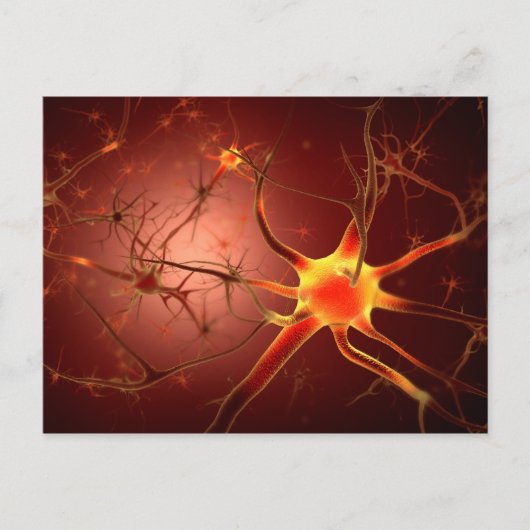 Conceptual Image Of Neuron 1 Postkarte (Vorderseite)