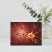 Conceptual Image Of Neuron 1 Postkarte (Stehend Vorderseite)