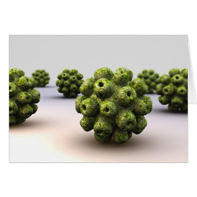 Conceptual Image of Polyomavirus (Vorderseite (Horizontal))