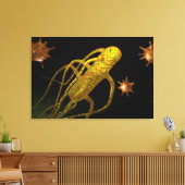 Conceptual Image of Salmonella Typhi 1 Leinwanddruck (Insitu (Wohnzimmer))