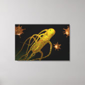 Conceptual Image of Salmonella Typhi 1 Leinwanddruck (Vorderseite)