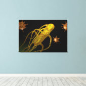 Conceptual Image of Salmonella Typhi 1 Leinwanddruck (Insitu (Holzboden))