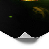 Conceptual Image of Salmonella Typhi 2 Poster (Ecke)