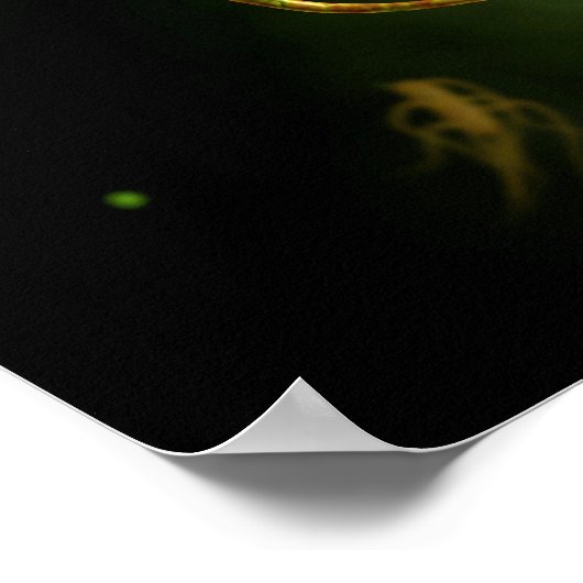 Conceptual Image of Salmonella Typhi 2 Poster (Ecke)