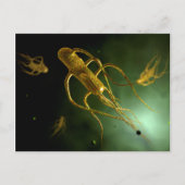 Conceptual Image of Salmonella Typhi 2 Postkarte (Vorderseite)