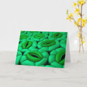 Conceptual Image of Stomata 1 Karte (Gelbe Blume)