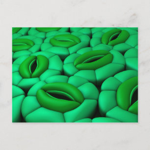 Conceptual Image of Stomata 1 Postkarte