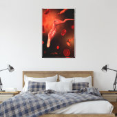 Conceptual Image of Trypanosoma 1 Leinwanddruck (Insitu (Schlafzimmer))