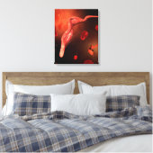 Conceptual Image of Trypanosoma 1 Leinwanddruck (Insitu (Schlafzimmer))