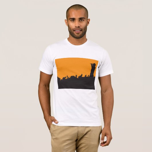 Concert Crowd Mens T - Shirt (Vorne ganz)
