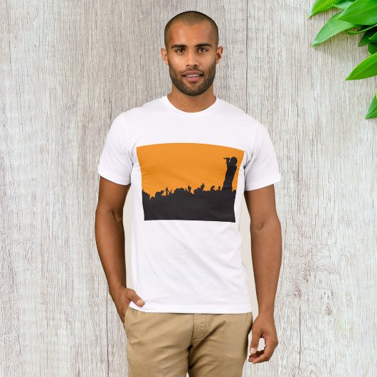 Concert Crowd Mens T - Shirt