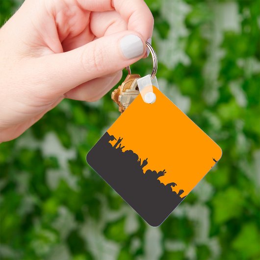 Concert Crowd Schlüsselanhänger