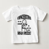 Concertina, Brain Freeze Baby T-shirt (Vorderseite)