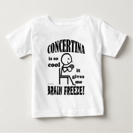 Concertina, Brain Freeze Baby T-shirt