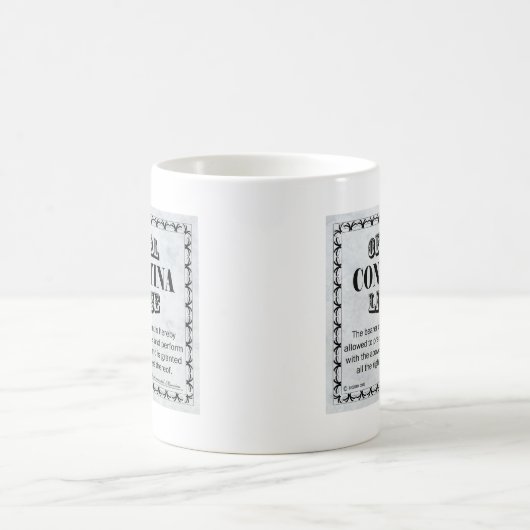 Concertina-Lizenz Kaffeetasse (Mittel)