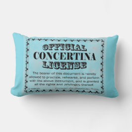 Concertina-Lizenz Lendenkissen