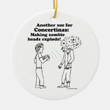 Concertina macht Zombies explodieren