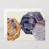 Concertina Postkarte (Vorne/Hinten)