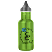 Concertina - Weltumdrehungen Edelstahlflasche (Links)