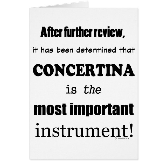 Concertina Wichtigstes Instrument (Vorne)