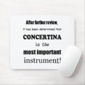Concertina Wichtigstes Instrument Mousepad (Mit Mouse)