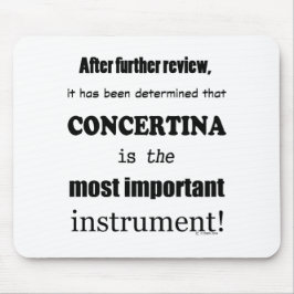 Concertina Wichtigstes Instrument Mousepad