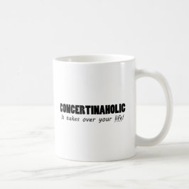 Concertinaholic Life Kaffeetasse