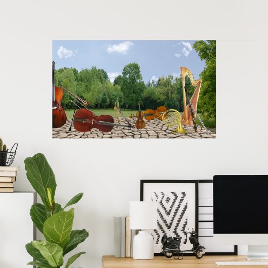 Concerto al Fresco Poster (Heimbüro)