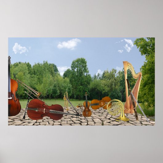 Concerto al Fresco Poster (Vorne)