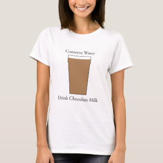 Concerve Wasser-Getränk-Kakao T-Shirt