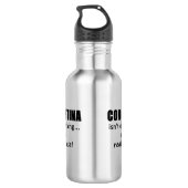 Concetina ist nicht alles edelstahlflasche (Rückseite)