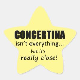 Concetina ist nicht alles Star Sticker