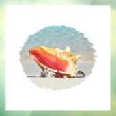 Conch am Beach Keramik Tile Desk Organisator Sho Fensteraufkleber (Blatt 3)