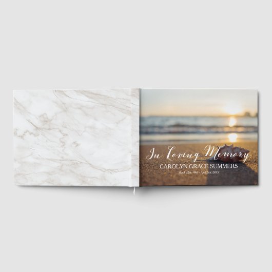 Conch am Strand in Love Gästebuch (Voll)